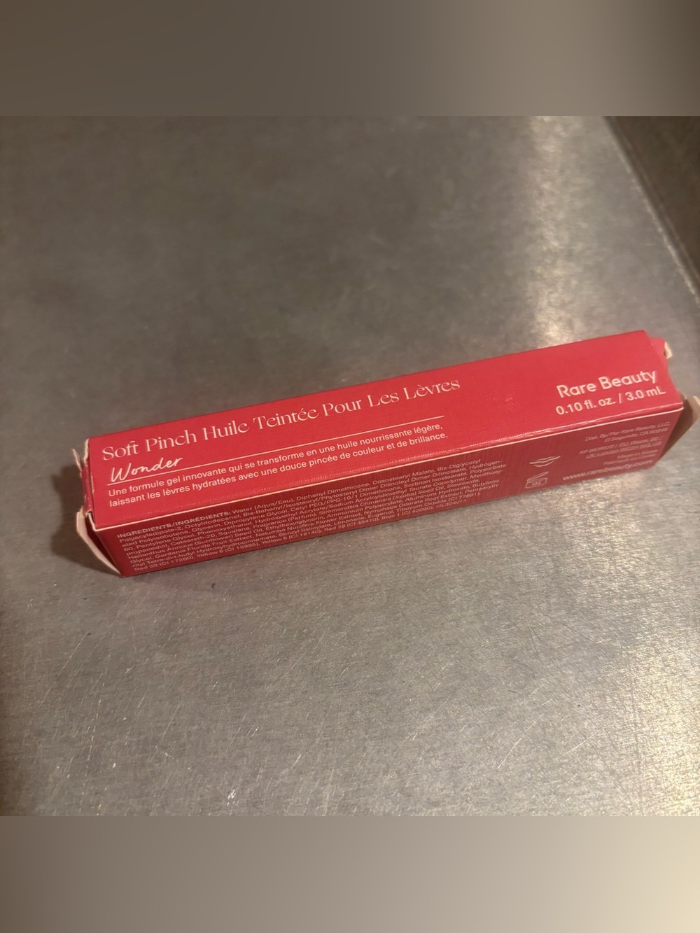 Rare Beauty Soft Pinch Lip Oil Tint in mauve  (Wonder)